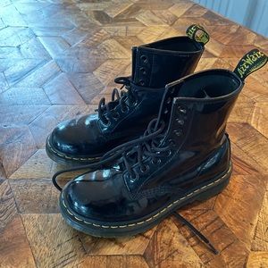 Excellent condition patent leather Doc Martens